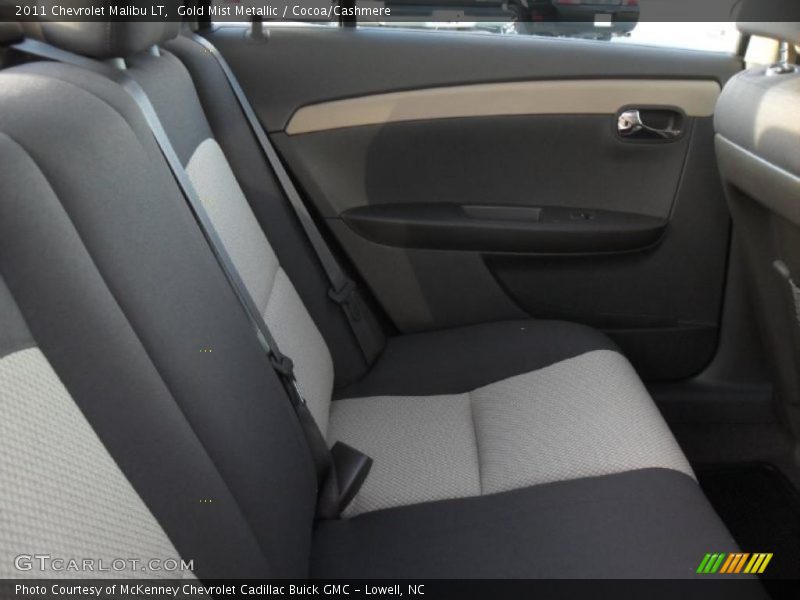 Gold Mist Metallic / Cocoa/Cashmere 2011 Chevrolet Malibu LT