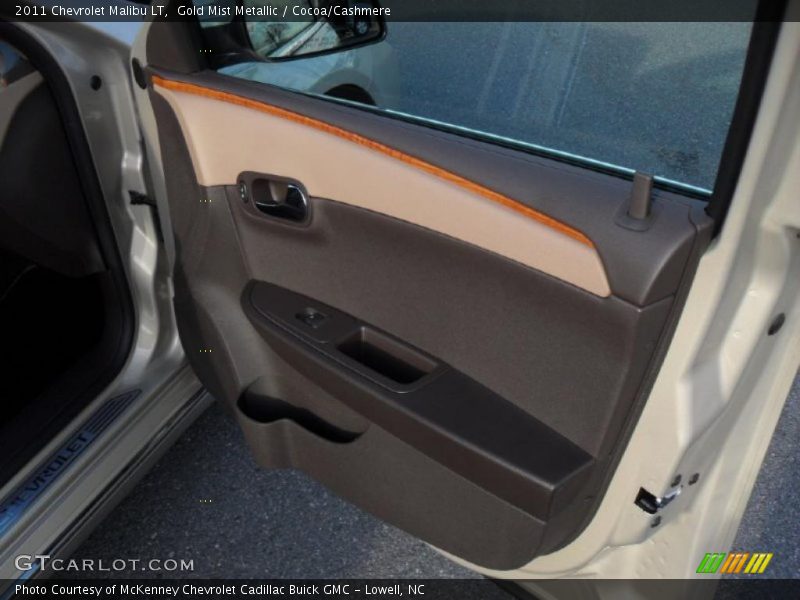 Gold Mist Metallic / Cocoa/Cashmere 2011 Chevrolet Malibu LT