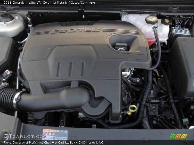 Gold Mist Metallic / Cocoa/Cashmere 2011 Chevrolet Malibu LT
