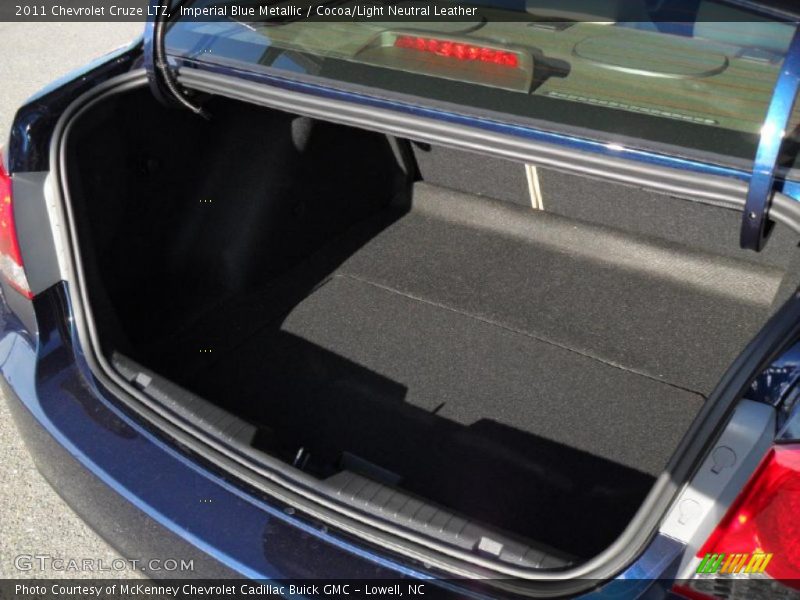  2011 Cruze LTZ Trunk