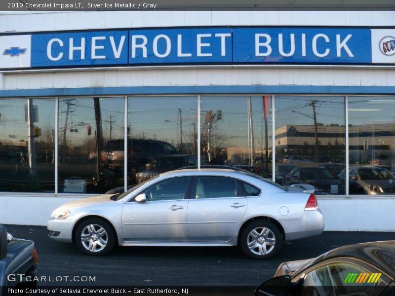 Silver Ice Metallic / Gray 2010 Chevrolet Impala LT