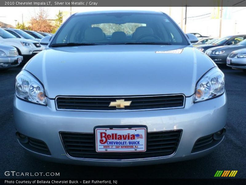 Silver Ice Metallic / Gray 2010 Chevrolet Impala LT