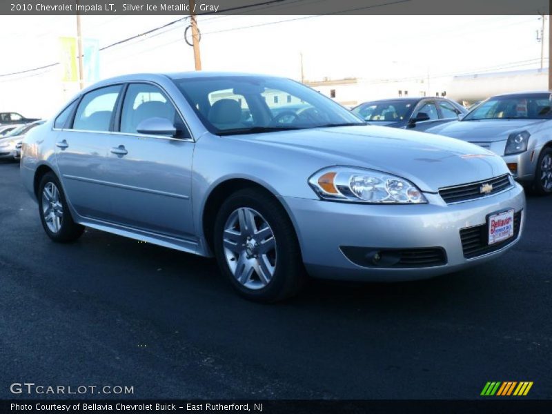 Silver Ice Metallic / Gray 2010 Chevrolet Impala LT