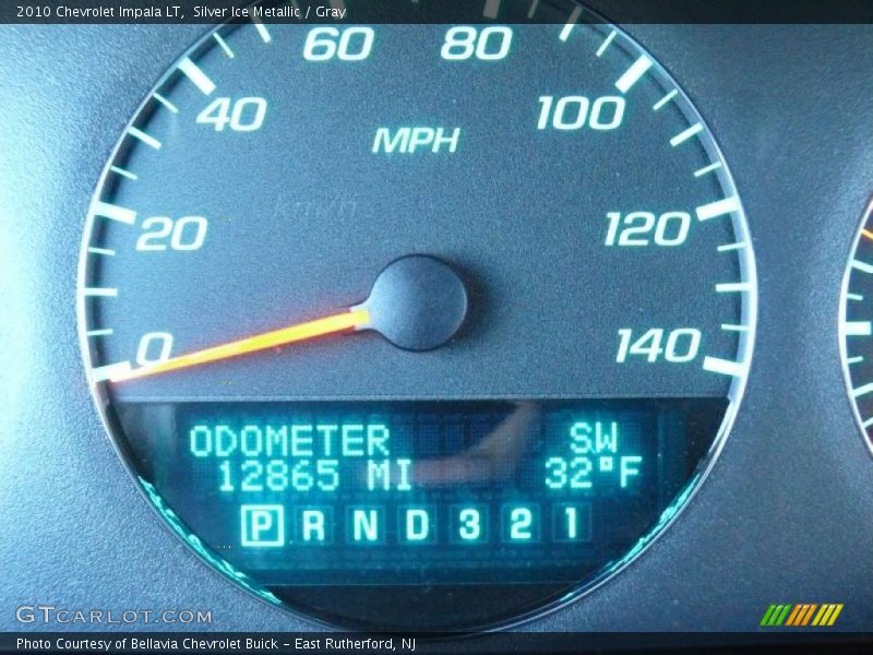 Silver Ice Metallic / Gray 2010 Chevrolet Impala LT