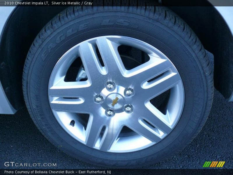 Silver Ice Metallic / Gray 2010 Chevrolet Impala LT