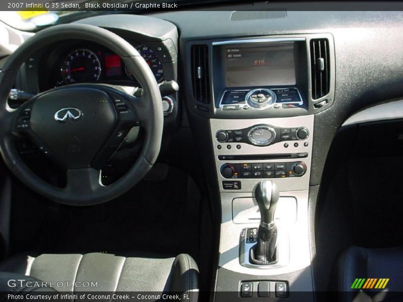 Black Obsidian / Graphite Black 2007 Infiniti G 35 Sedan