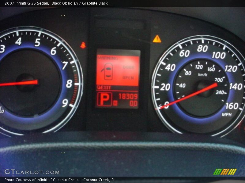 Black Obsidian / Graphite Black 2007 Infiniti G 35 Sedan