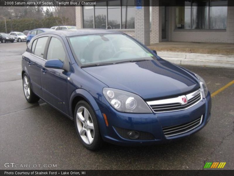 Twilight Blue / Charcoal 2008 Saturn Astra XR Sedan