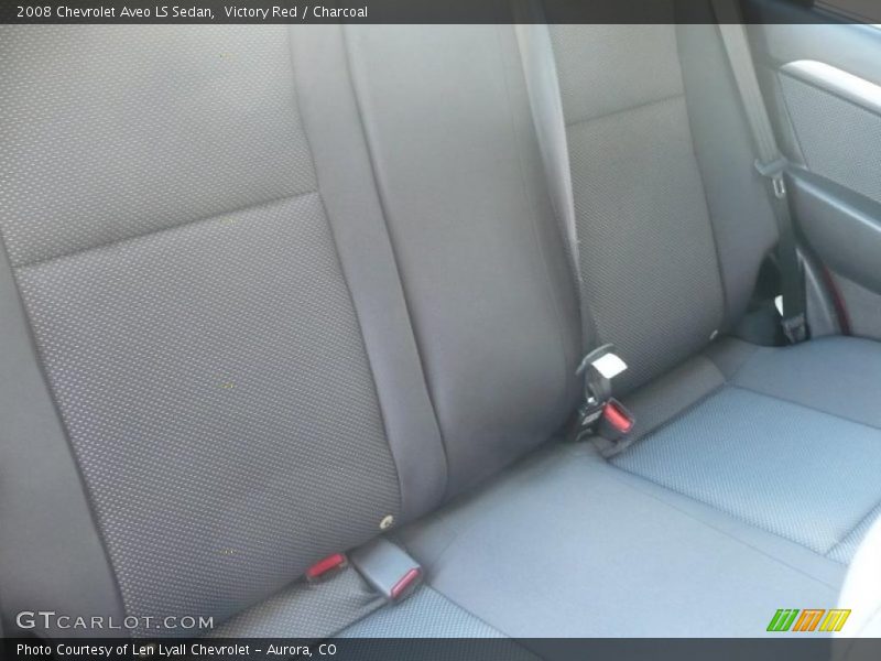Victory Red / Charcoal 2008 Chevrolet Aveo LS Sedan