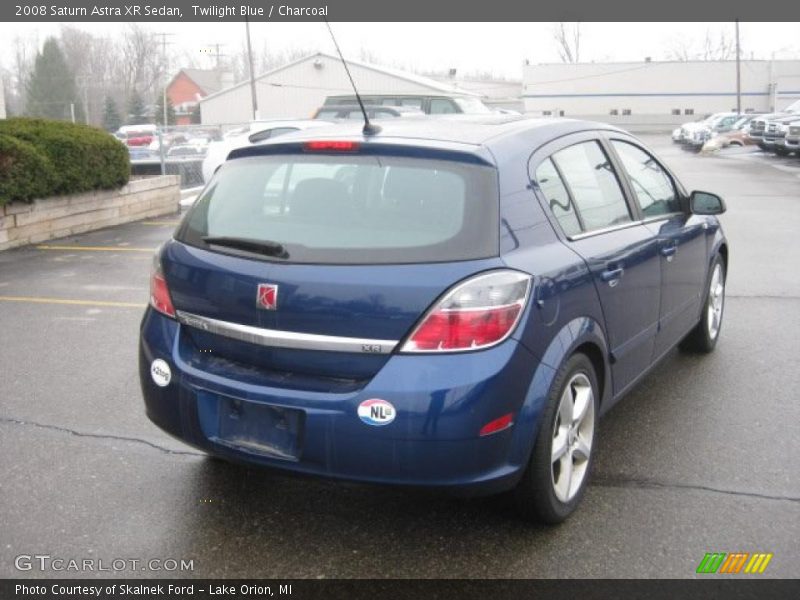 Twilight Blue / Charcoal 2008 Saturn Astra XR Sedan