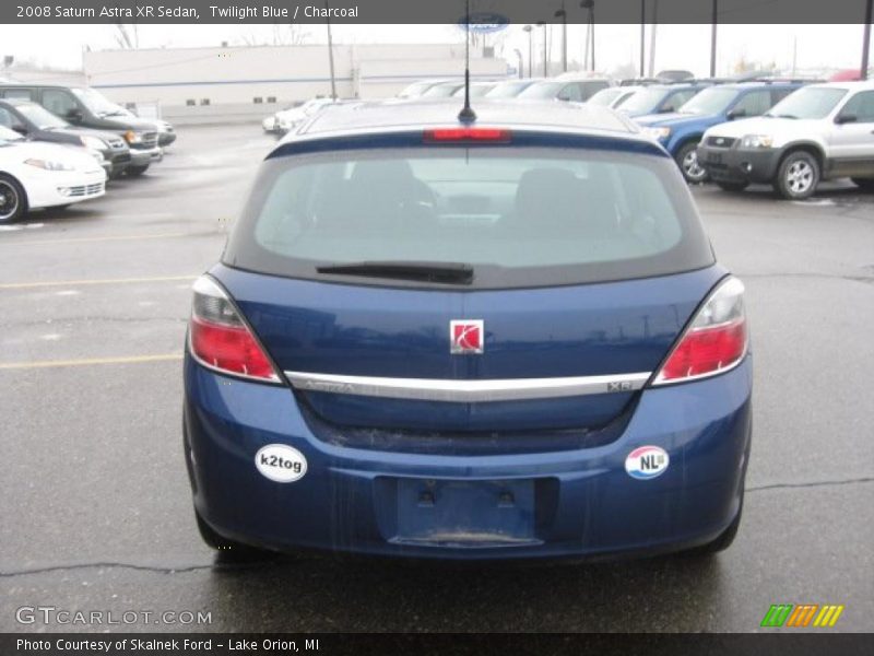 Twilight Blue / Charcoal 2008 Saturn Astra XR Sedan