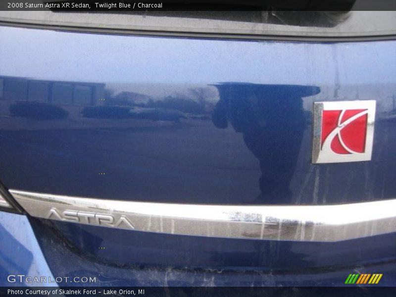 Twilight Blue / Charcoal 2008 Saturn Astra XR Sedan