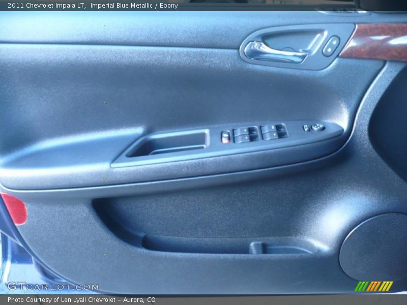 Imperial Blue Metallic / Ebony 2011 Chevrolet Impala LT