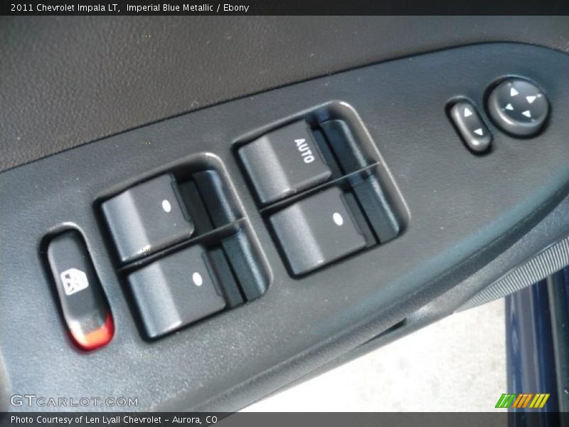 Imperial Blue Metallic / Ebony 2011 Chevrolet Impala LT