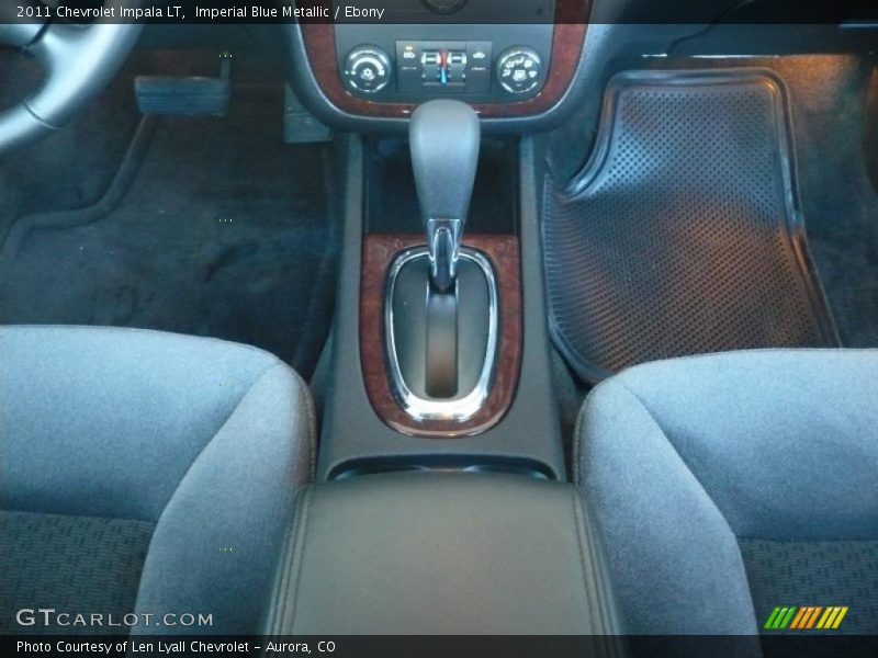 Imperial Blue Metallic / Ebony 2011 Chevrolet Impala LT