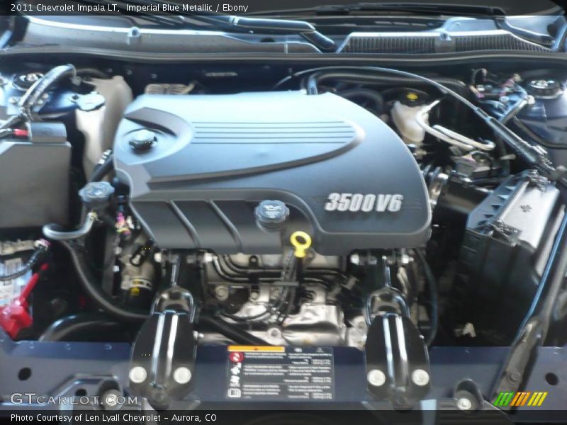 Imperial Blue Metallic / Ebony 2011 Chevrolet Impala LT