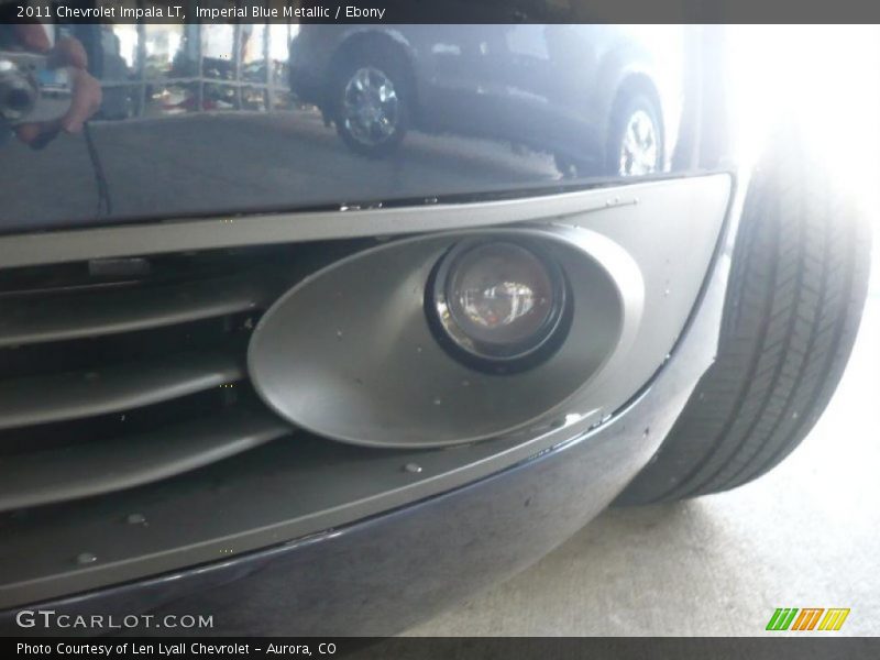 Imperial Blue Metallic / Ebony 2011 Chevrolet Impala LT