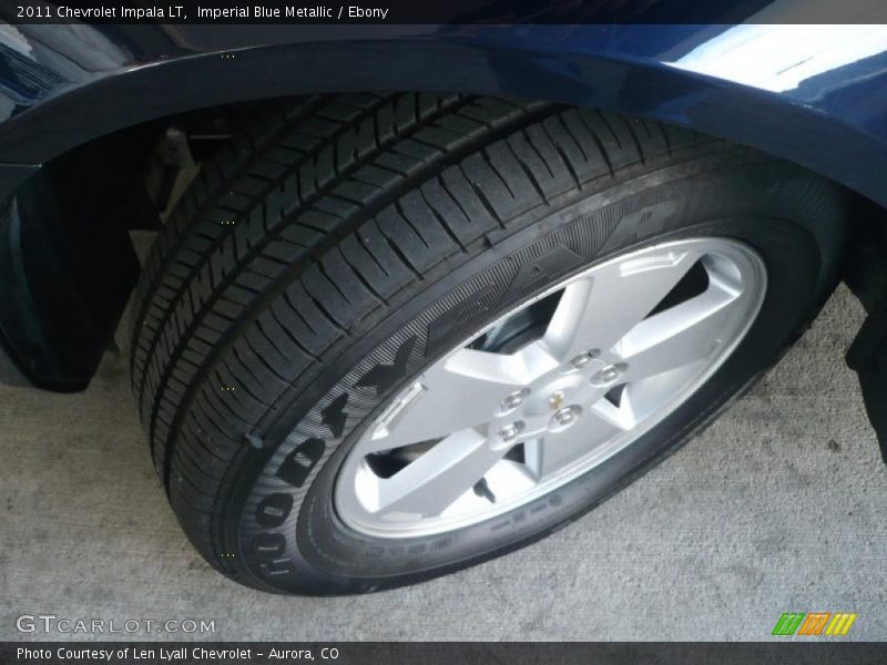 Imperial Blue Metallic / Ebony 2011 Chevrolet Impala LT