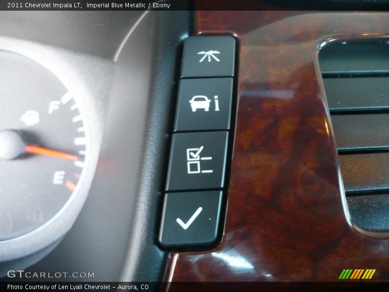 Imperial Blue Metallic / Ebony 2011 Chevrolet Impala LT