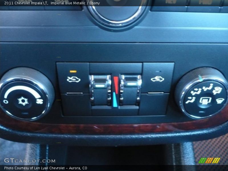 Imperial Blue Metallic / Ebony 2011 Chevrolet Impala LT