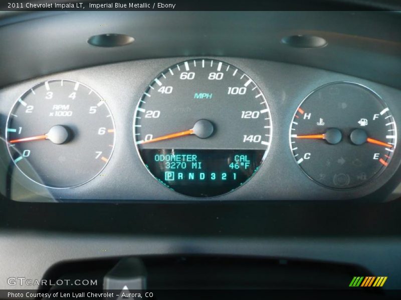  2011 Impala LT LT Gauges