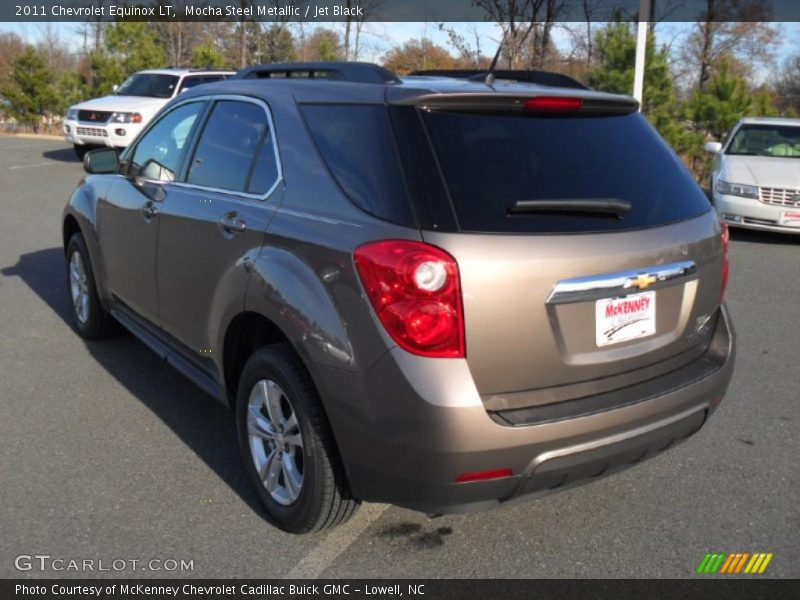 Mocha Steel Metallic / Jet Black 2011 Chevrolet Equinox LT