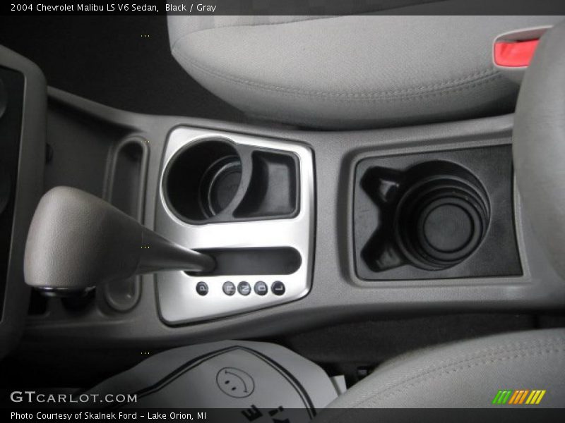 Black / Gray 2004 Chevrolet Malibu LS V6 Sedan