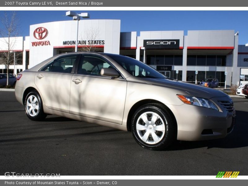 Desert Sand Mica / Bisque 2007 Toyota Camry LE V6