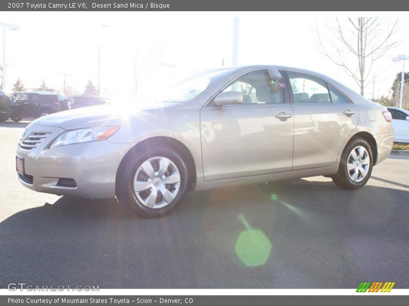 Desert Sand Mica / Bisque 2007 Toyota Camry LE V6