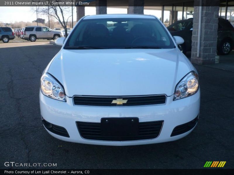 Summit White / Ebony 2011 Chevrolet Impala LT