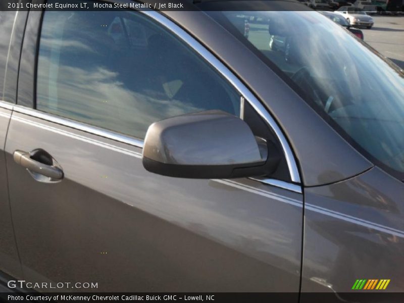 Mocha Steel Metallic / Jet Black 2011 Chevrolet Equinox LT