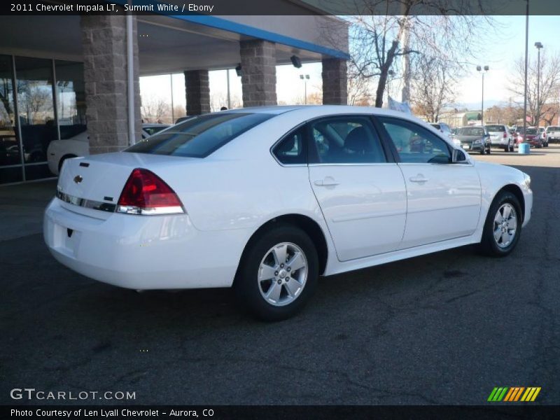 Summit White / Ebony 2011 Chevrolet Impala LT