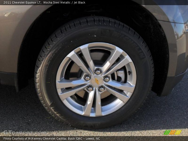 Mocha Steel Metallic / Jet Black 2011 Chevrolet Equinox LT
