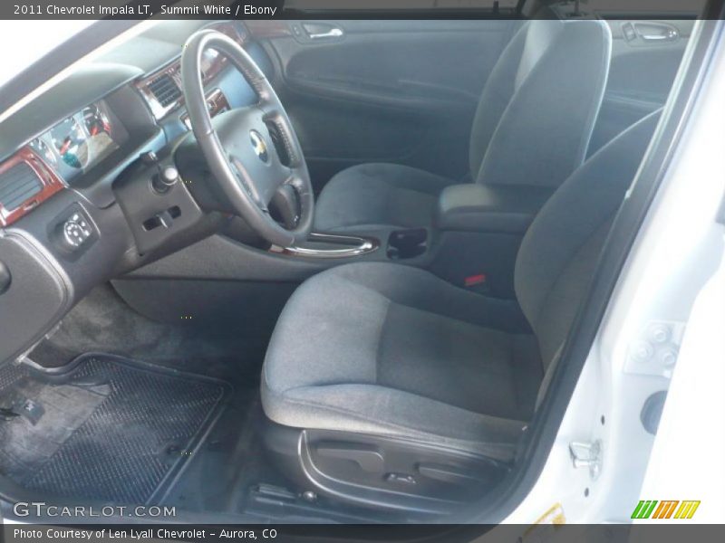 Summit White / Ebony 2011 Chevrolet Impala LT