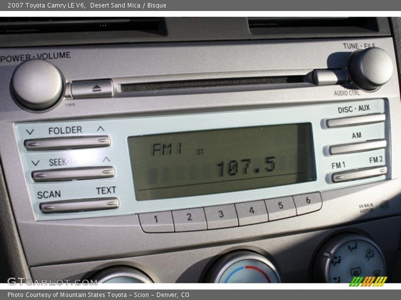 Desert Sand Mica / Bisque 2007 Toyota Camry LE V6