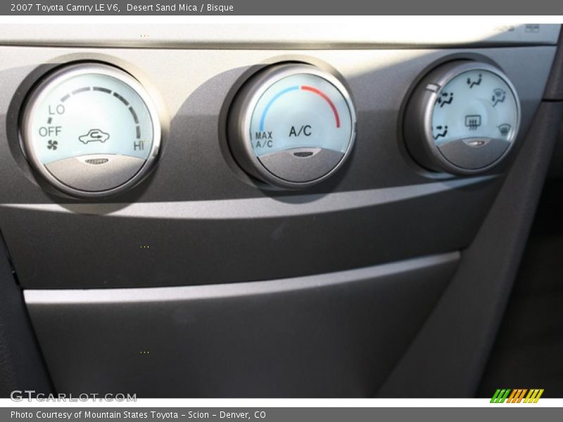 Desert Sand Mica / Bisque 2007 Toyota Camry LE V6