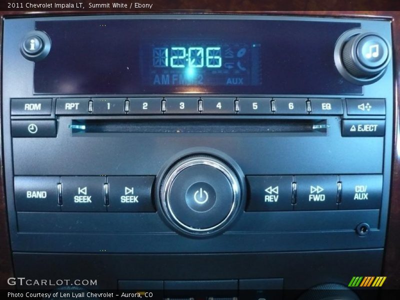 Summit White / Ebony 2011 Chevrolet Impala LT