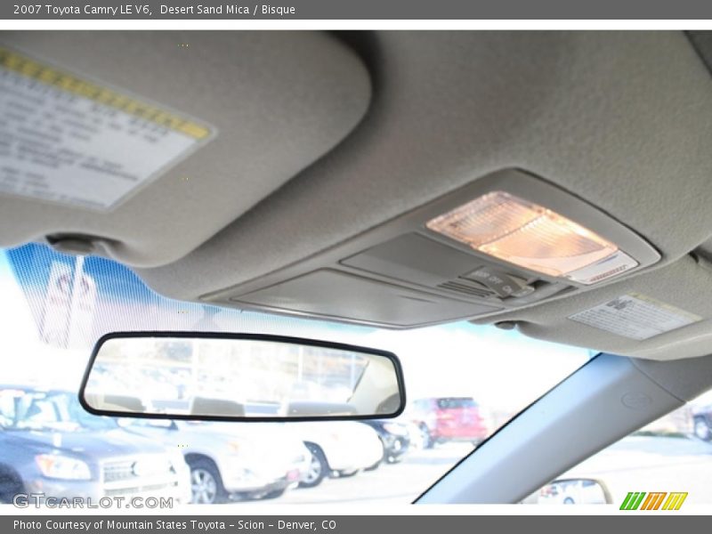 Desert Sand Mica / Bisque 2007 Toyota Camry LE V6