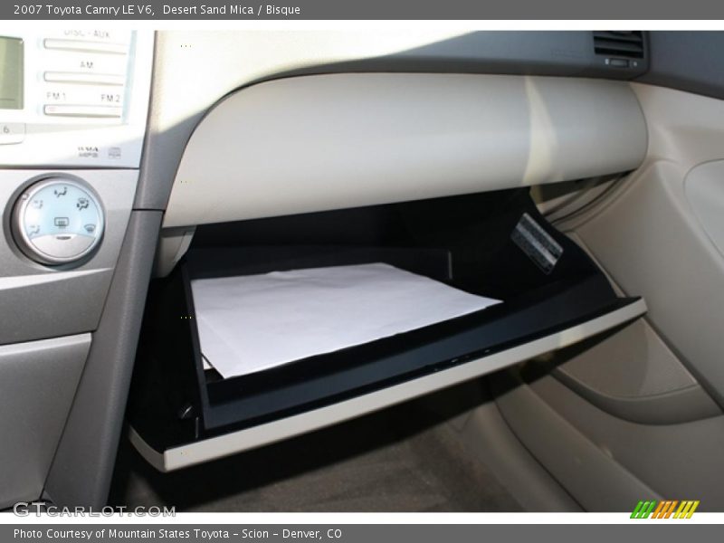 Desert Sand Mica / Bisque 2007 Toyota Camry LE V6