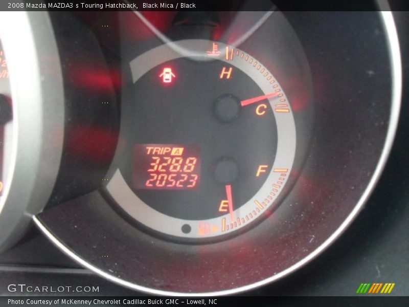 Black Mica / Black 2008 Mazda MAZDA3 s Touring Hatchback