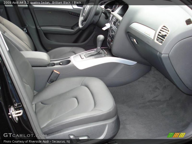 Brilliant Black / Black 2009 Audi A4 3.2 quattro Sedan
