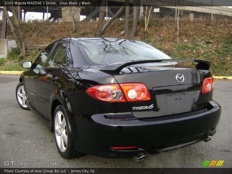 Onyx Black / Black 2003 Mazda MAZDA6 s Sedan