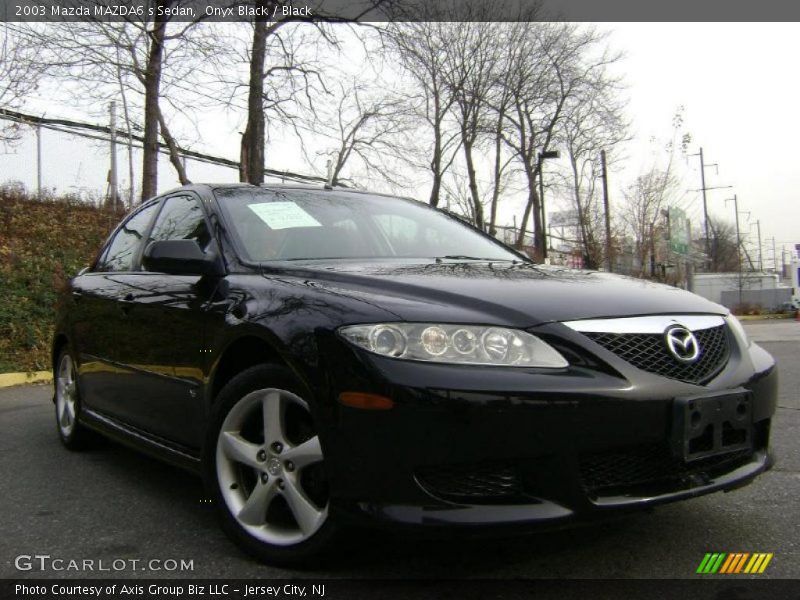 Onyx Black / Black 2003 Mazda MAZDA6 s Sedan