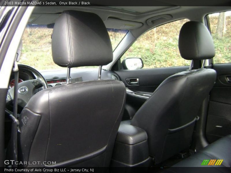  2003 MAZDA6 s Sedan Black Interior