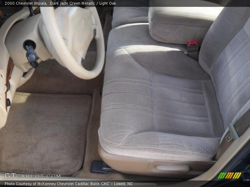 Dark Jade Green Metallic / Light Oak 2000 Chevrolet Impala
