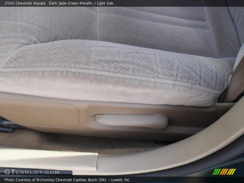 Dark Jade Green Metallic / Light Oak 2000 Chevrolet Impala
