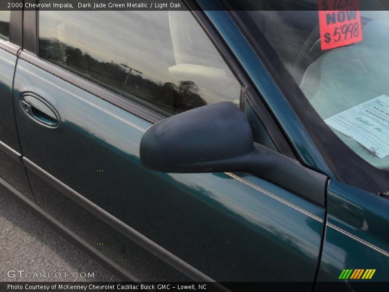 Dark Jade Green Metallic / Light Oak 2000 Chevrolet Impala