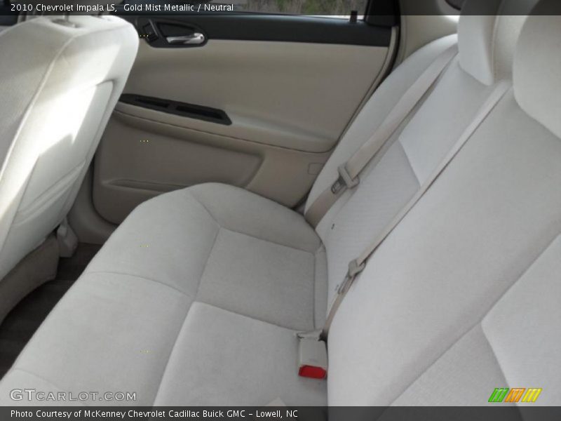 Gold Mist Metallic / Neutral 2010 Chevrolet Impala LS