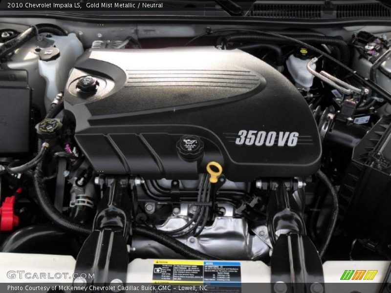 Gold Mist Metallic / Neutral 2010 Chevrolet Impala LS