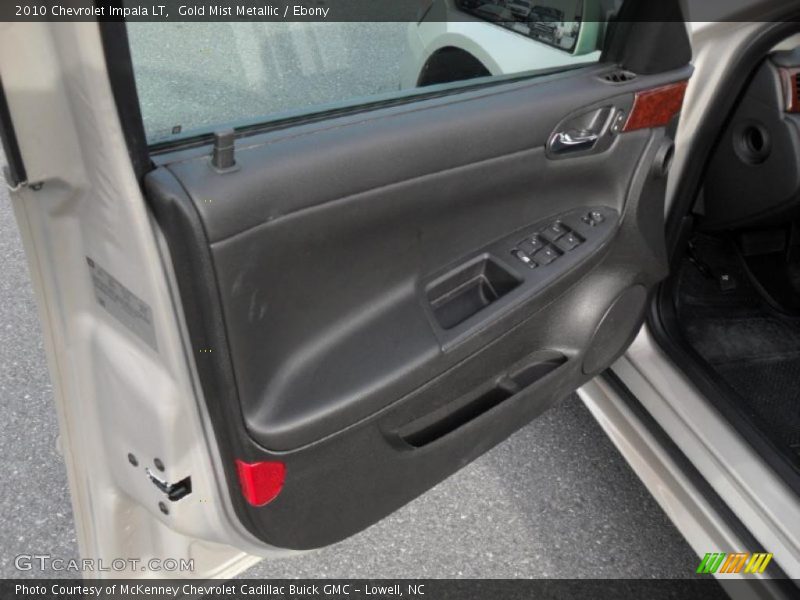 Gold Mist Metallic / Ebony 2010 Chevrolet Impala LT
